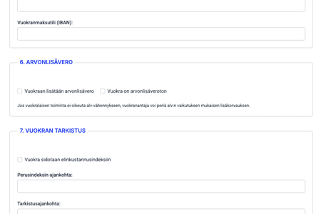 Liikehuoneiston vuokrasopimus